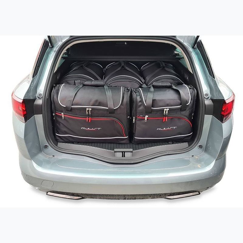 Zestaw toreb do bagażnika KJUST Renault Megane Grandtour Plug-In Hybrid 2020+ 5 szt. czarny 11