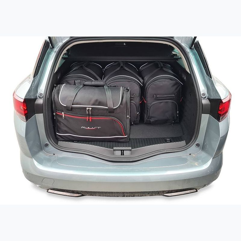 Zestaw toreb do bagażnika KJUST Renault Megane Grandtour Plug-In Hybrid 2020+ 5 szt. czarny 12