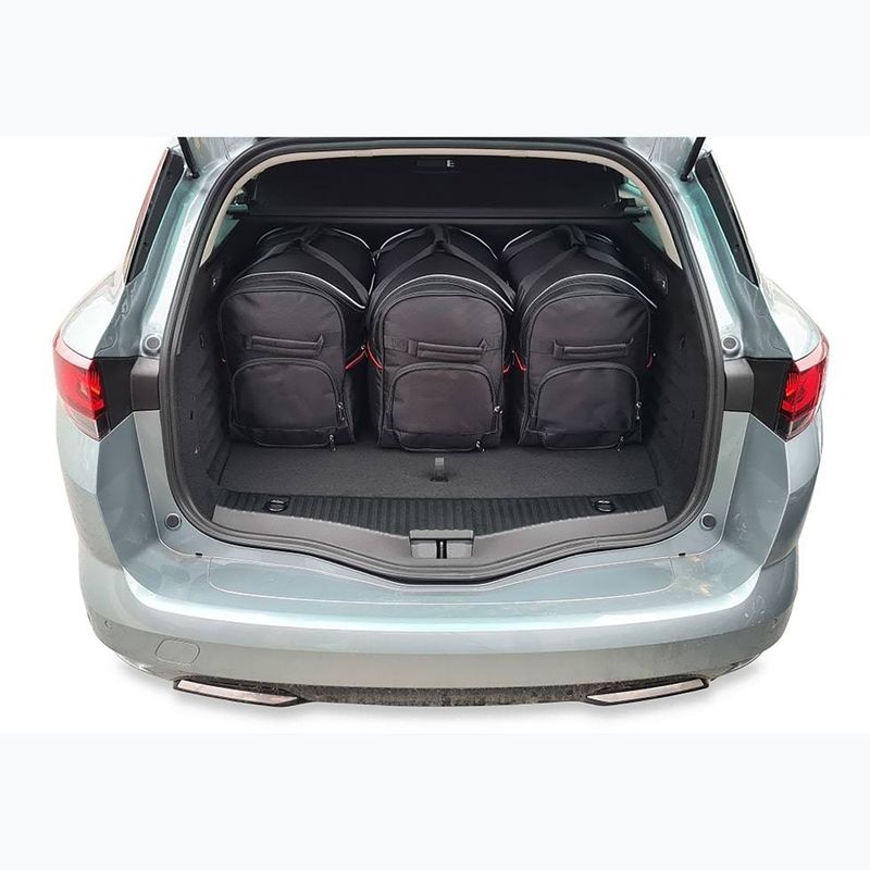 Zestaw toreb do bagażnika KJUST Renault Megane Grandtour Plug-In Hybrid 2020+ 5 szt. czarny 13