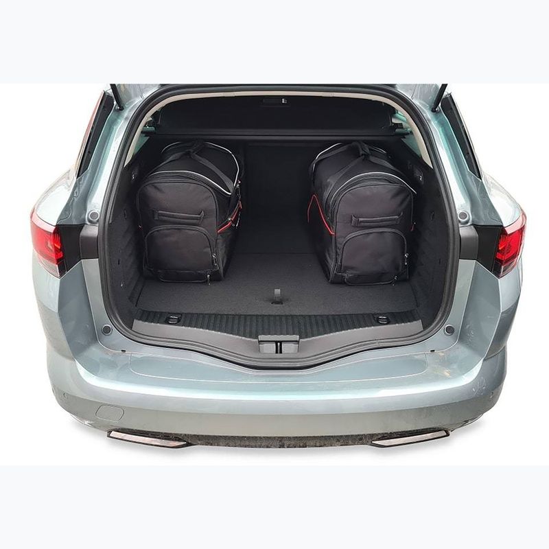 Zestaw toreb do bagażnika KJUST Renault Megane Grandtour Plug-In Hybrid 2020+ 5 szt. czarny 14