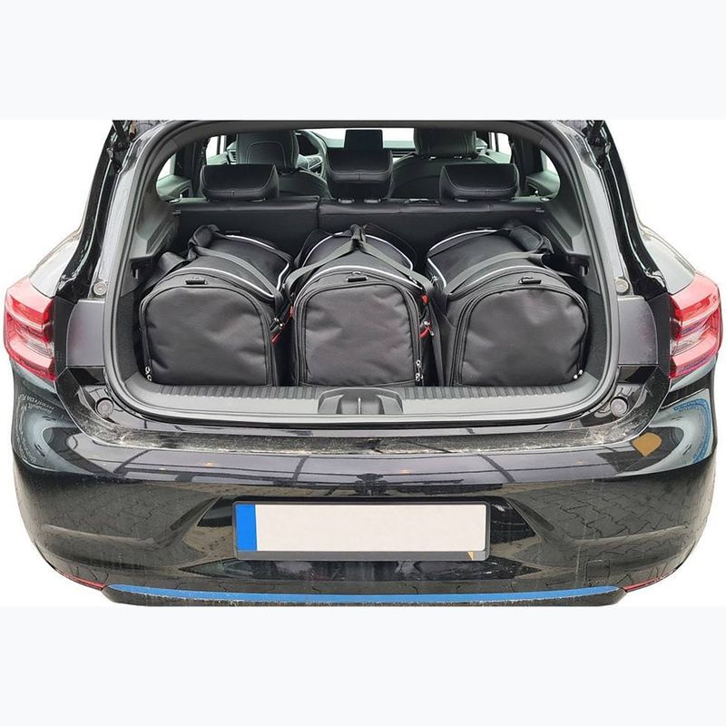 Zestaw toreb do bagażnika KJUST Renault Clio Hybrid 2020+ 3 szt. czarny 8