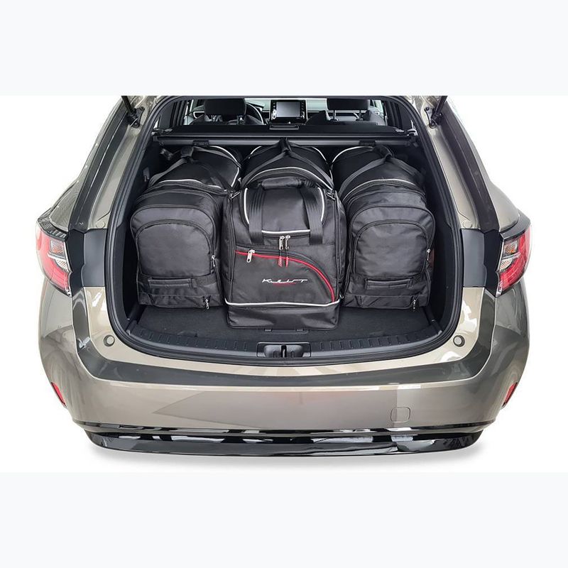 Zestaw toreb do bagażnika KJUST Toyota Corolla Touring Sports 2019+ 4 szt. czarny 15