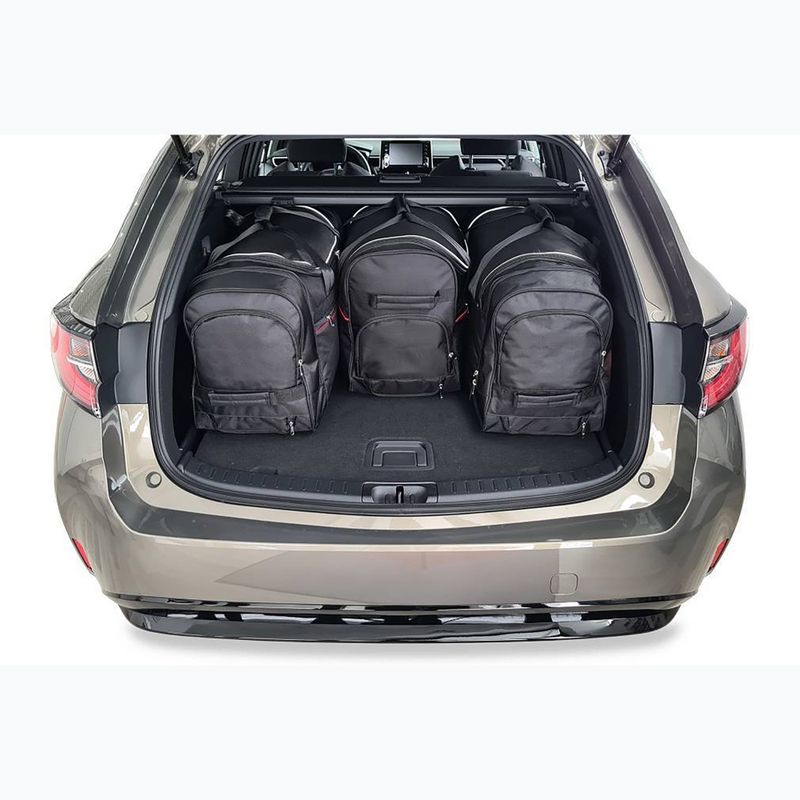Zestaw toreb do bagażnika KJUST Toyota Corolla Touring Sports 2019+ 4 szt. czarny 16