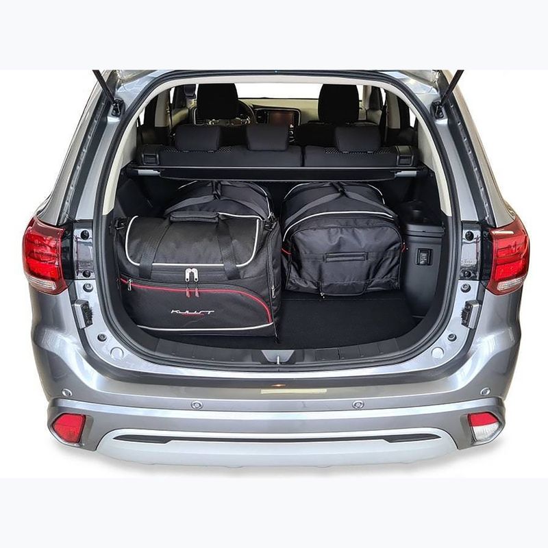 Zestaw toreb do bagażnika KJUST Mitsubishi Outlander Phev 2014-2022 4 szt. czarny 12