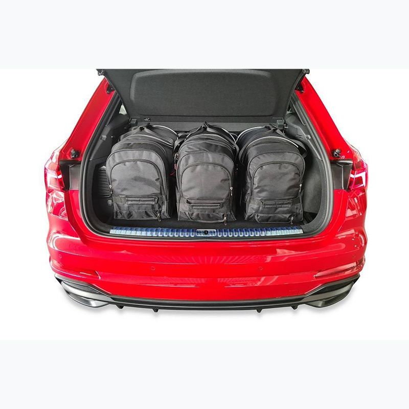 Zestaw toreb do bagażnika KJUST Audi Q3 Plug-In Hybrid 2020+ 3 szt. czarny 12