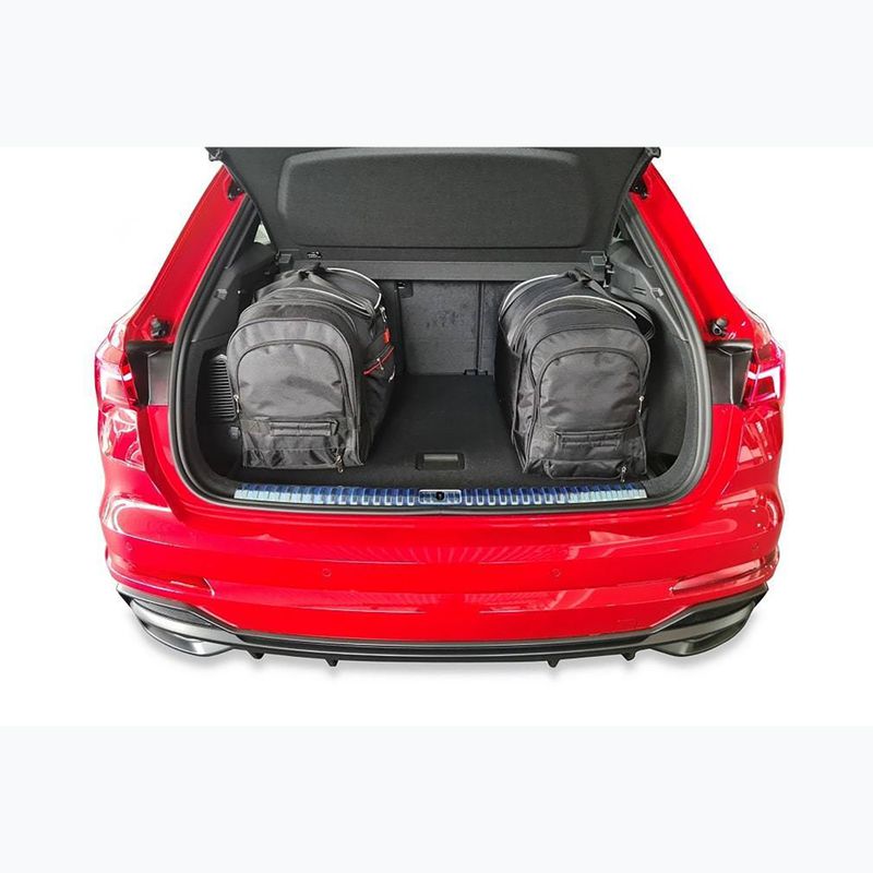 Zestaw toreb do bagażnika KJUST Audi Q3 Plug-In Hybrid 2020+ 4 szt. czarny 19