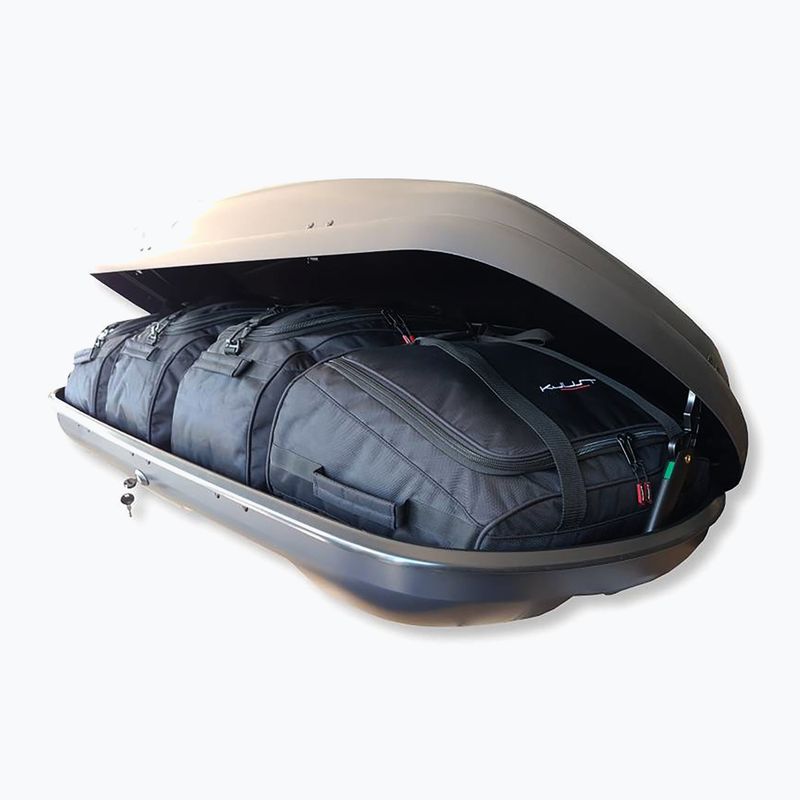 Zestaw toreb do boxa dachowego KJUST Interpack Traxer 5.6 4 szt. czarny 2