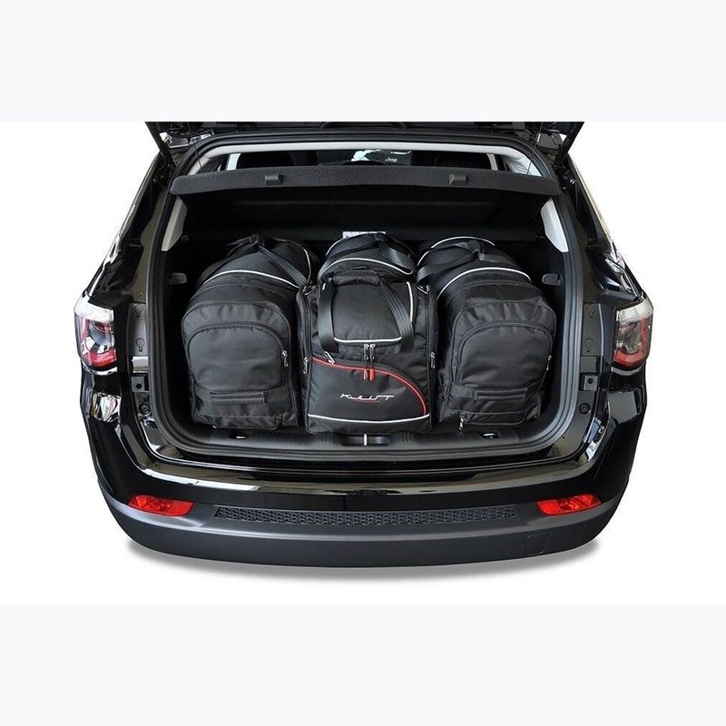 Zestaw toreb do bagażnika KJUST Jeep Compass Phev 2020+ 4 szt. czarny 17