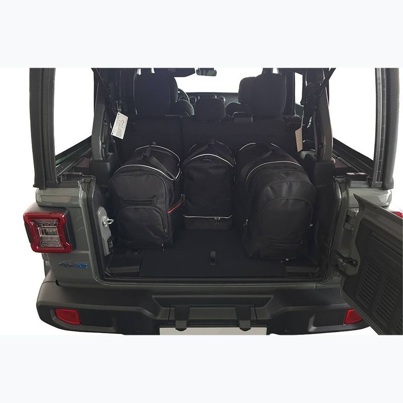 Zestaw toreb do bagażnika KJUST Jeep Wrangler Phev 2021+ 4 szt. czarny 17