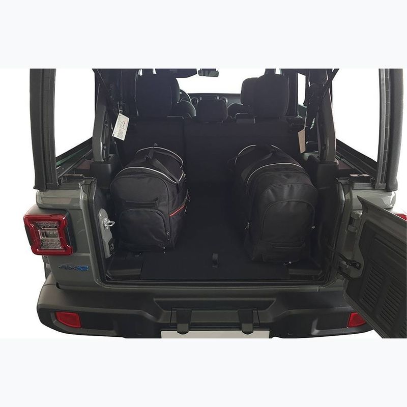 Zestaw toreb do bagażnika KJUST Jeep Wrangler Phev 2021+ 4 szt. czarny 18