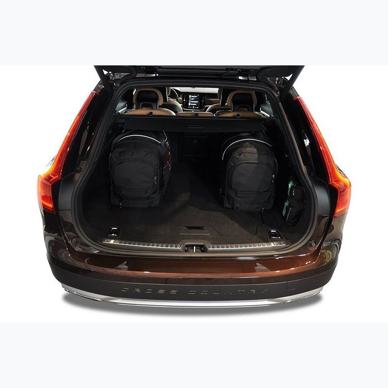 Zestaw toreb do bagażnika KJUST Volvo V90 PHEV 2018+ 5 szt. czarny 21