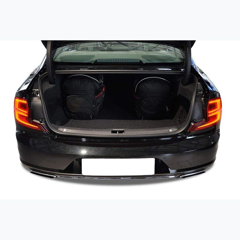 Zestaw toreb do bagażnika KJUST Volvo S90 PHEV 2019+ 5 szt. czarny 19