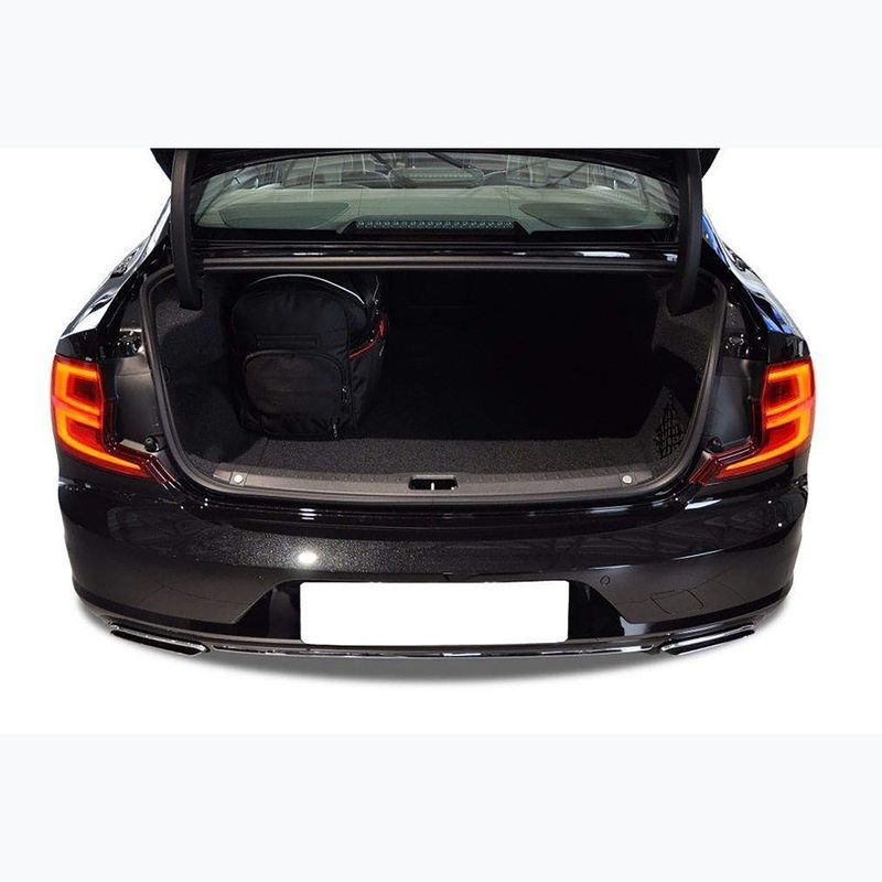 Zestaw toreb do bagażnika KJUST Volvo S90 PHEV 2019+ 5 szt. czarny 20