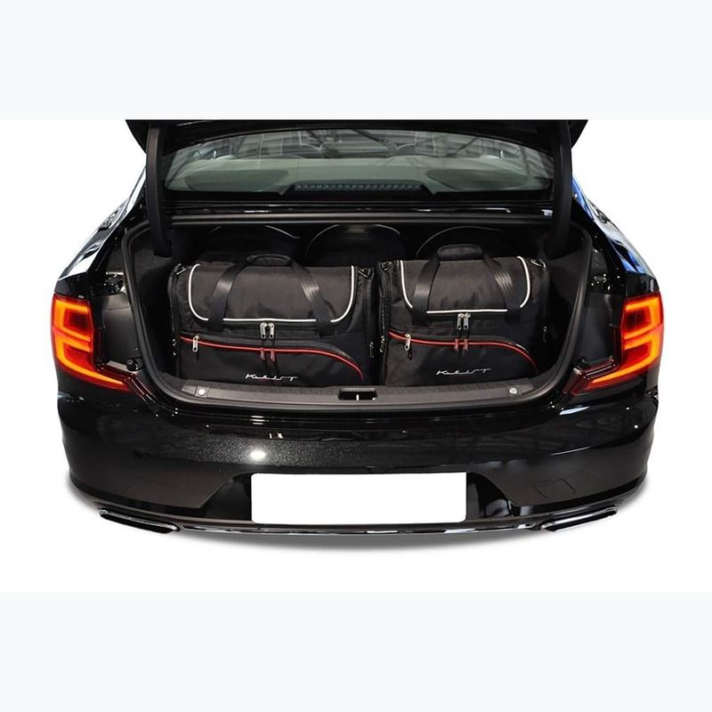 Zestaw toreb do bagażnika KJUST Volvo S90 PHEV 2019+ 5 szt. czarny 16