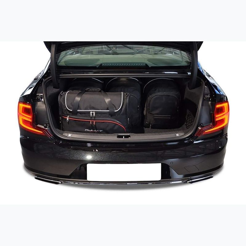 Zestaw toreb do bagażnika KJUST Volvo S90 PHEV 2019+ 5 szt. czarny 17