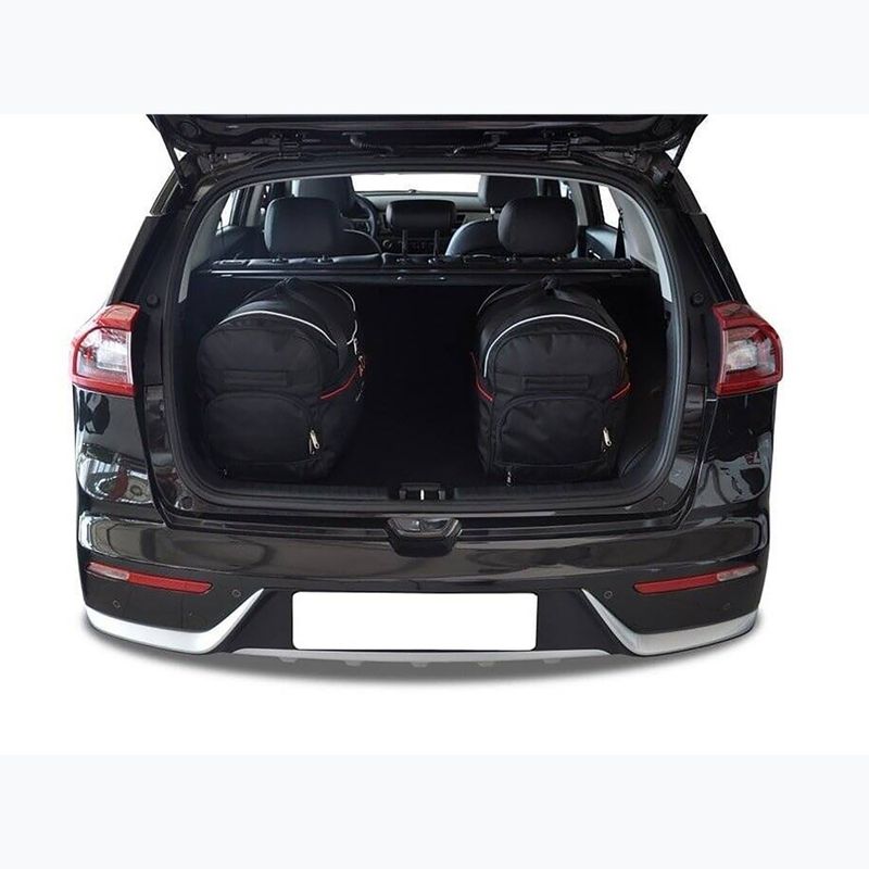 Zestaw toreb do bagażnika KJUST Kia Niro Phev 2017-2022 3 szt. czarny 11