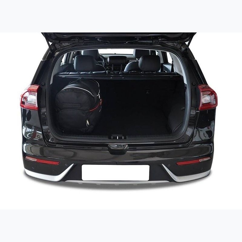 Zestaw toreb do bagażnika KJUST Kia Niro Phev 2017-2022 3 szt. czarny 12