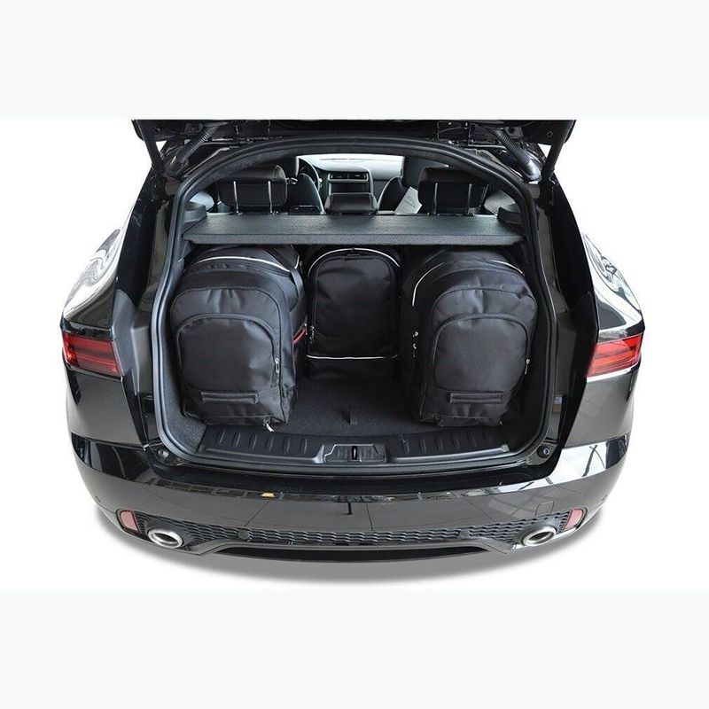 Zestaw toreb do bagażnika KJUST Jaguar E-Pace Phev 2020+ 4 szt. czarny 14