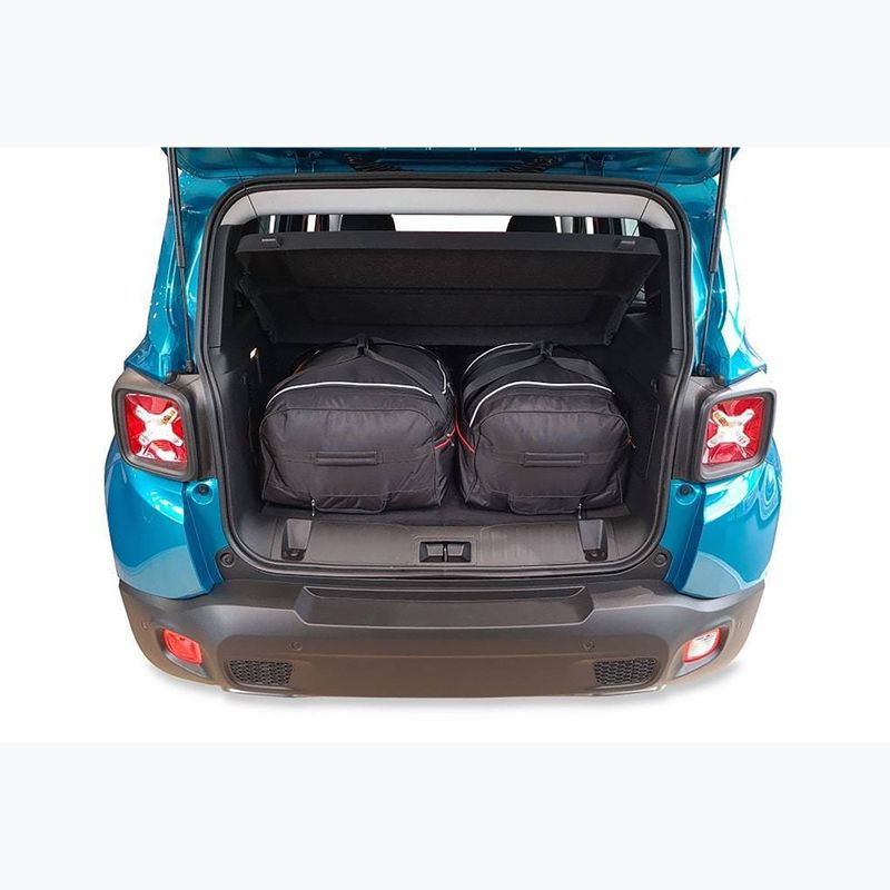 Zestaw toreb do bagażnika KJUST Jeep Renegade Phev 2020+ 2 szt. czarny 8
