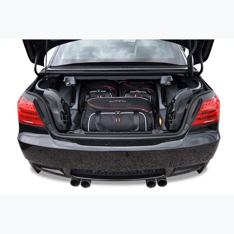 Zestaw toreb do bagażnika KJUST BMW 3 Cabrio 2006-2013 3 szt. czarny 12