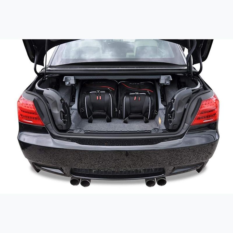 Zestaw toreb do bagażnika KJUST BMW 3 Cabrio 2006-2013 3 szt. czarny 14