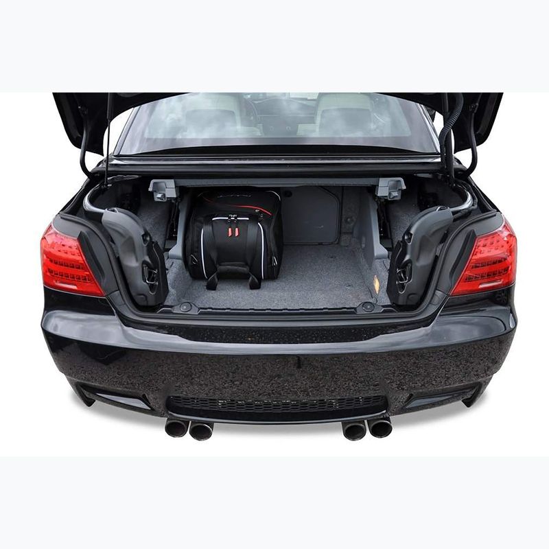 Zestaw toreb do bagażnika KJUST BMW 3 Cabrio 2006-2013 3 szt. czarny 15