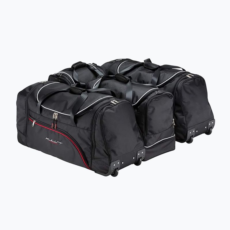 Zestaw toreb do bagażnika KJUST Cupra Ateca 2018+ sportowy 4 szt. czarny 2