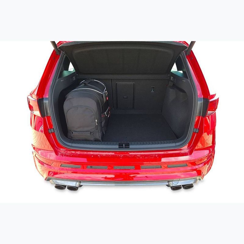Zestaw toreb do bagażnika KJUST Cupra Ateca 2018+ sportowy 4 szt. czarny 19