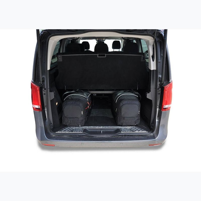 Zestaw toreb do bagażnika KJUST Mercedes-Benz EQV Extra Long 2020+ 7 szt. czarny 12