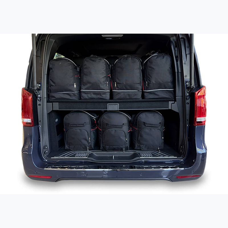 Zestaw toreb do bagażnika KJUST Mercedes-Benz EQV Long 2020+ 7 szt. czarny 11