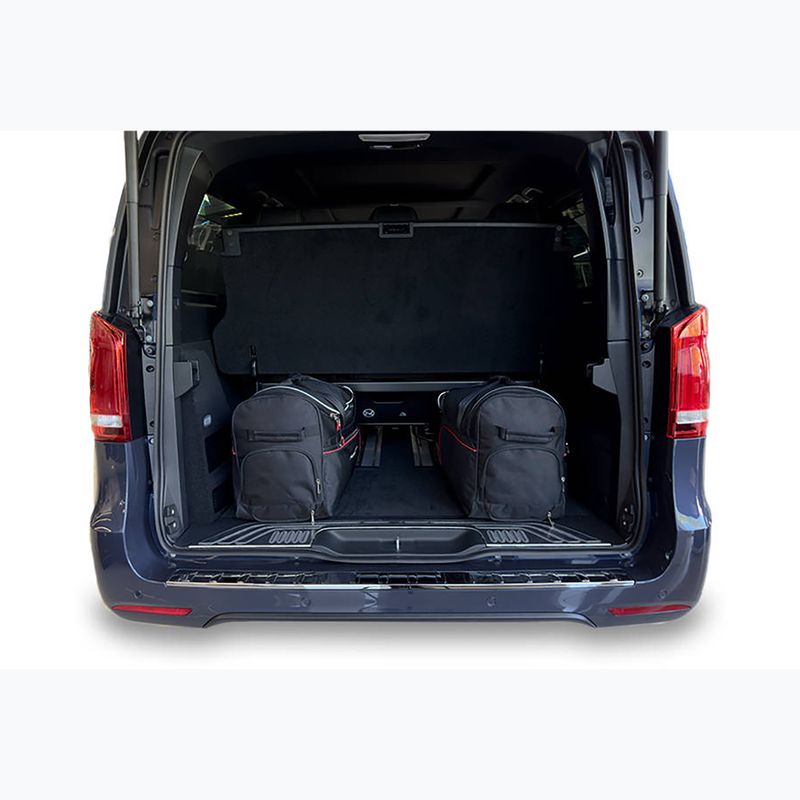 Zestaw toreb do bagażnika KJUST Mercedes-Benz EQV Long 2020+ 7 szt. czarny 15