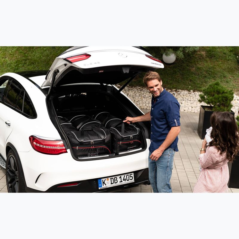 Zestaw toreb do bagażnika KJUST Mercedes-Benz S Long 2020+ 4 szt. czarny 16