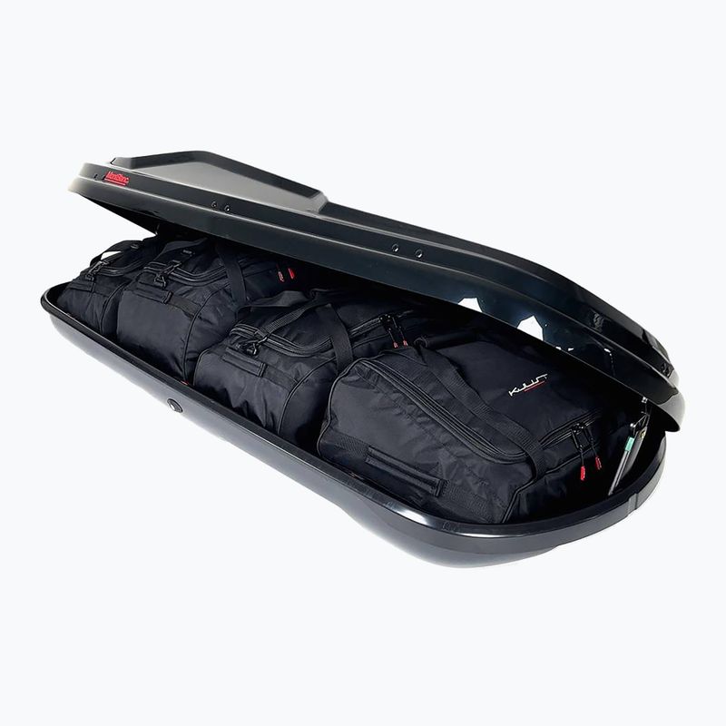 Zestaw toreb do boxa dachowego KJUST Montblanc Altitude 350 4 szt. czarny