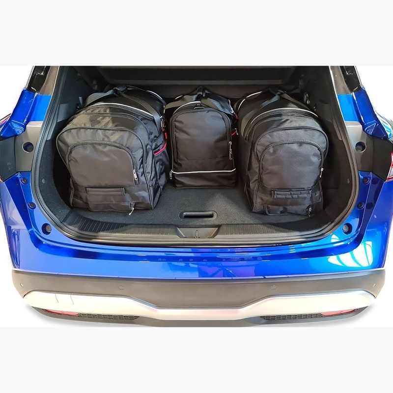 Zestaw toreb do bagażnika KJUST Nissan Qashqai HEV 2022+ 4 szt. czarny 15