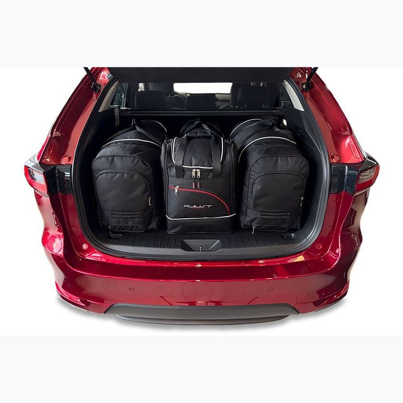 Zestaw toreb do bagażnika KJUST Mazda CX-60 PHEV 2022+ 4 szt. czarny 12