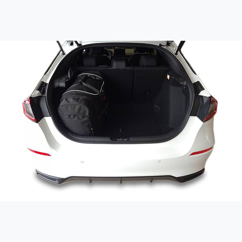 Zestaw toreb do bagażnika KJUST Honda Civic Hatchback HEV 2021+ 4 szt. czarny 17