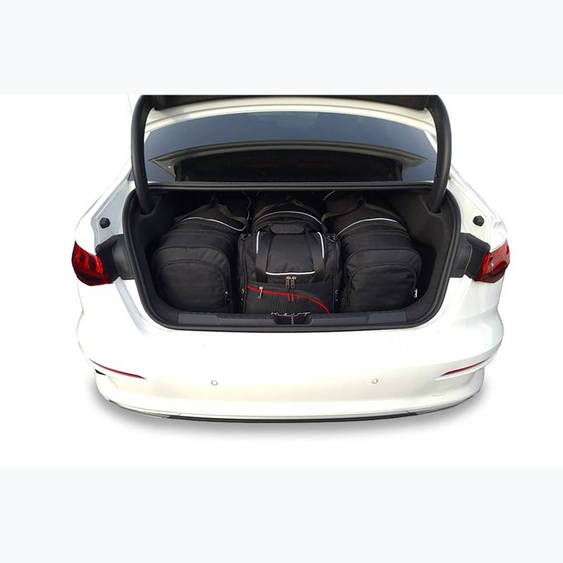 Zestaw toreb do bagażnika KJUST Audi A3 Limousine 2020+ 4 szt. czarny 17