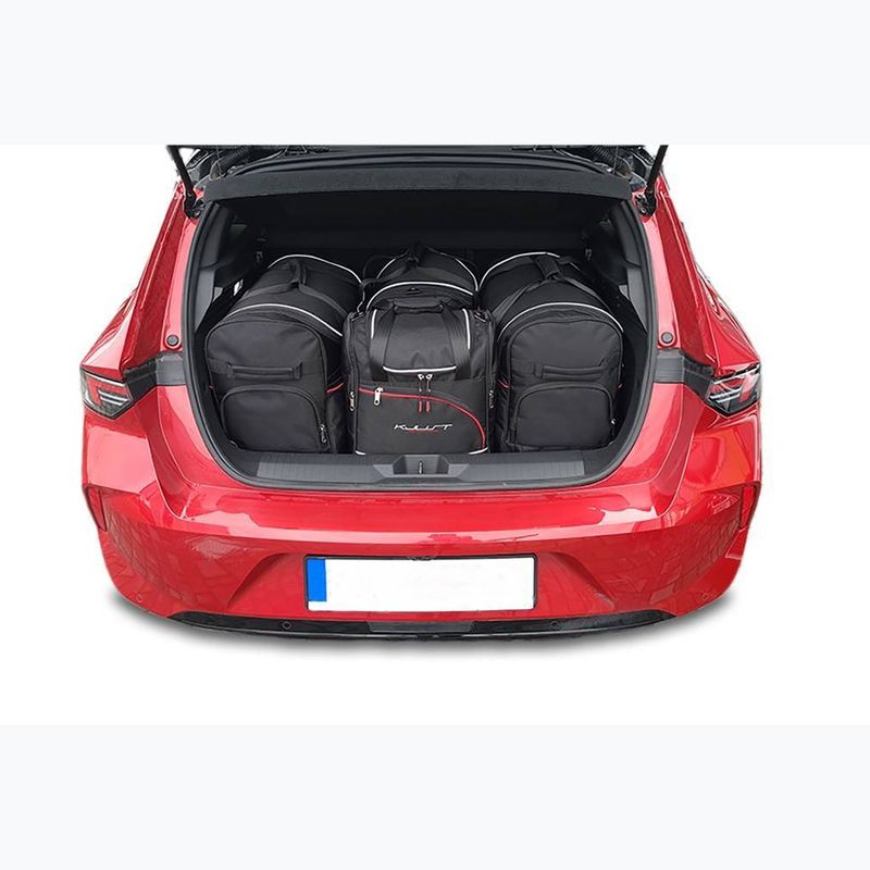 Zestaw toreb do bagażnika KJUST Opel Astra Hatchback PHEV 2021+ 4 szt. czarny 13