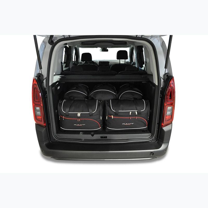 Zestaw toreb do bagażnika KJUST Toyota Proace City Verso 2019+ 5 szt. czarny 17