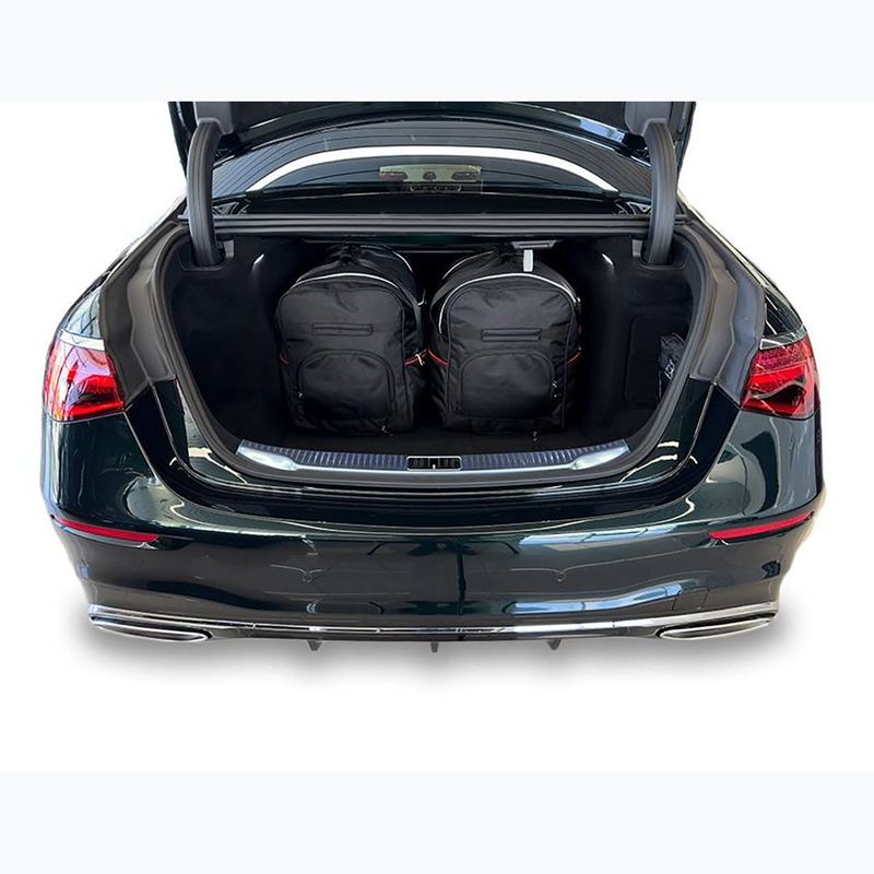 Zestaw toreb do bagażnika KJUST Mercedes-Benz S Long MHEV 2020+ 4 szt. czarny 14