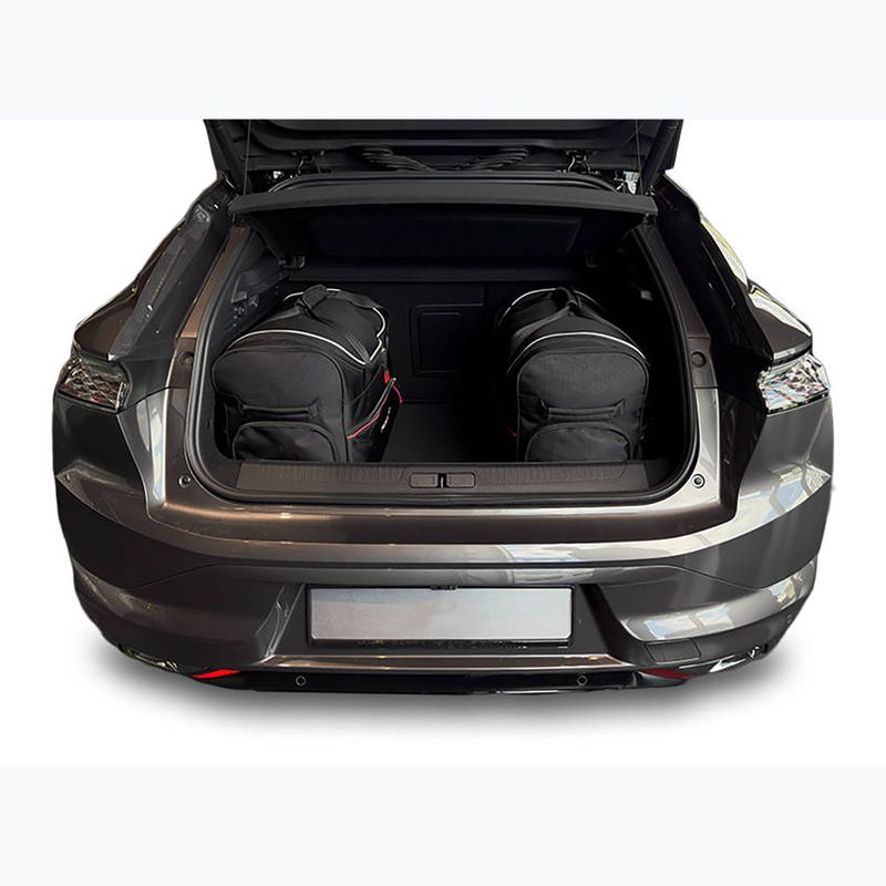 Zestaw toreb do bagażnika KJUST DS 4 2021+ 3 szt. czarny 14