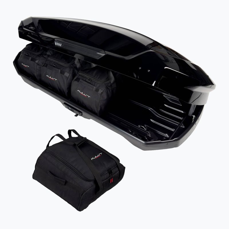 Zestaw toreb do boxa dachowego KJUST Thule Motion 3 L 4 szt. czarny 2