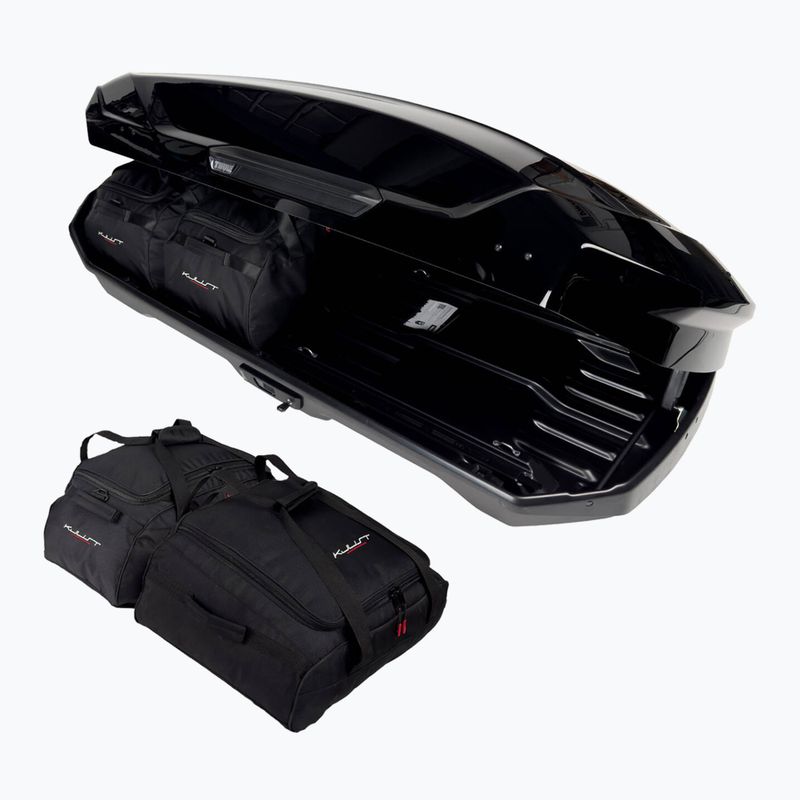 Zestaw toreb do boxa dachowego KJUST Thule Motion 3 L 4 szt. czarny 3