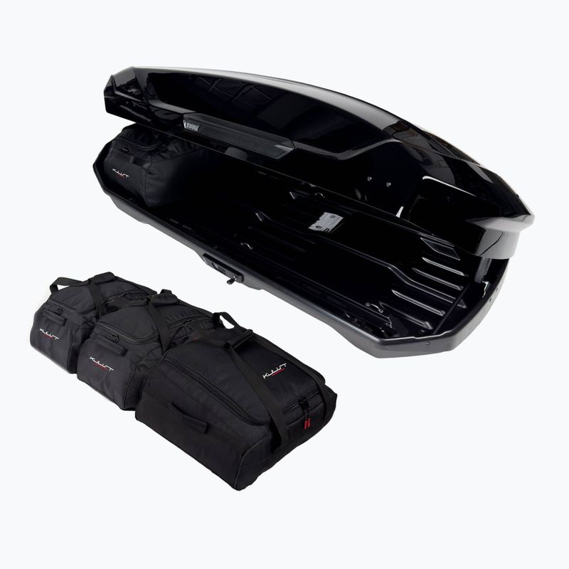 Zestaw toreb do boxa dachowego KJUST Thule Motion 3 L 4 szt. czarny 4