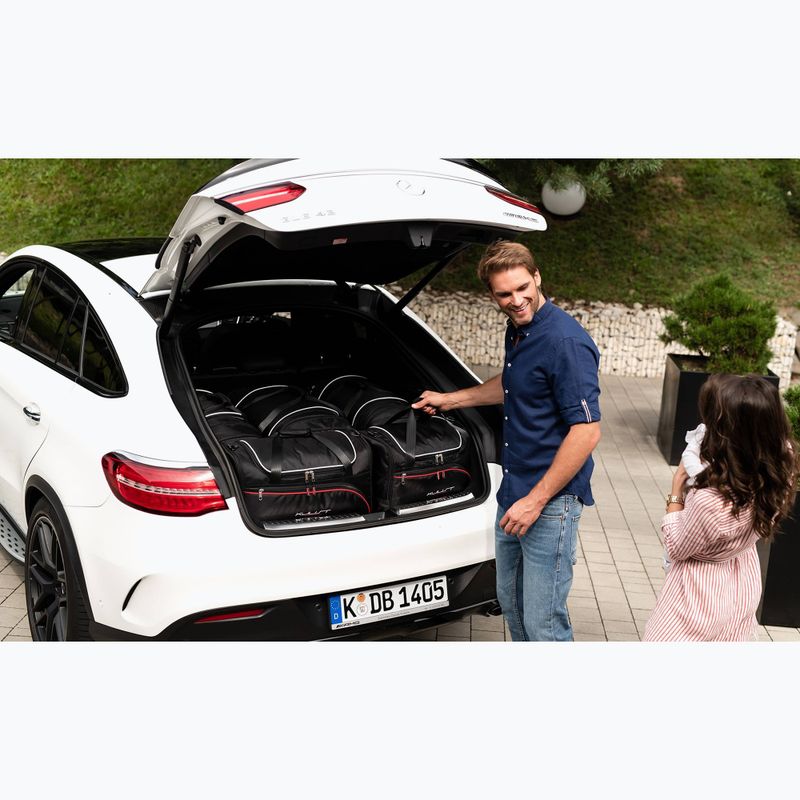 Zestaw toreb do bagażnika KJUST Mini Countryman MHEV 2023+ 4 szt. czarny 19