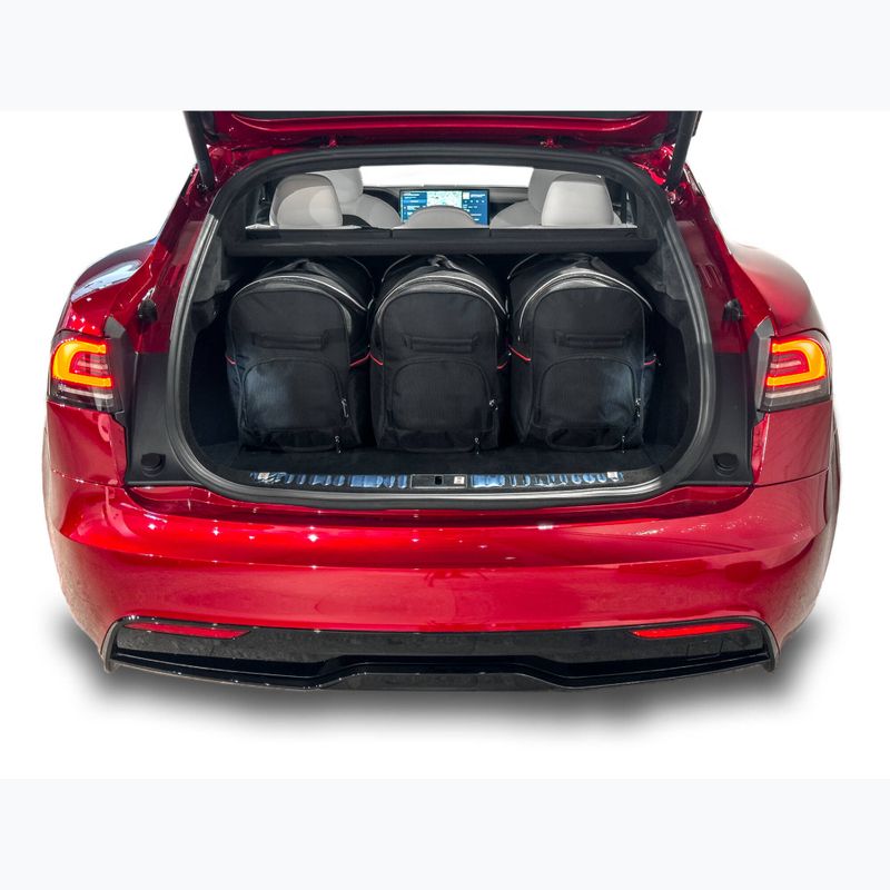 Zestaw toreb do bagażnika KJUST Tesla Model S EV 2021+ 7 szt. czarny 17