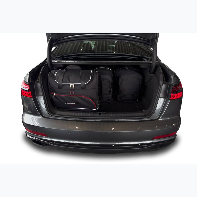 Zestaw toreb do bagażnika KJUST Audi A6 Limousine C8 2018+ 5 szt. czarny 18