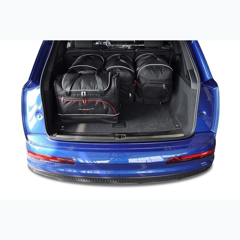 Zestaw toreb do bagażnika KJUST Audi Q7 PHEV 2020+ 5 szt. czarny 17