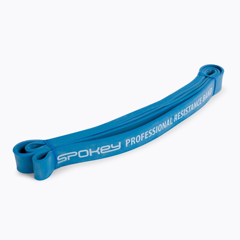 Guma treningowa Spokey Power II hard niebieska 920957