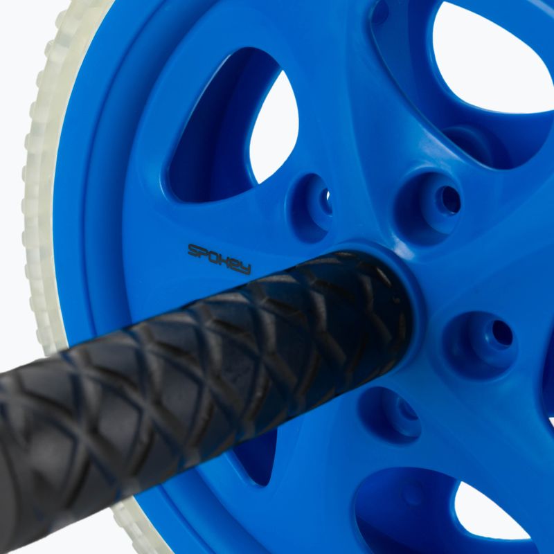 Kółko do ćwiczeń Spokey Twin B II niebieskie 920982 3